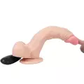 XISE Xuanyuan Titreşimli Realistik Gerçekçi Doku Dildo 21 cm 3