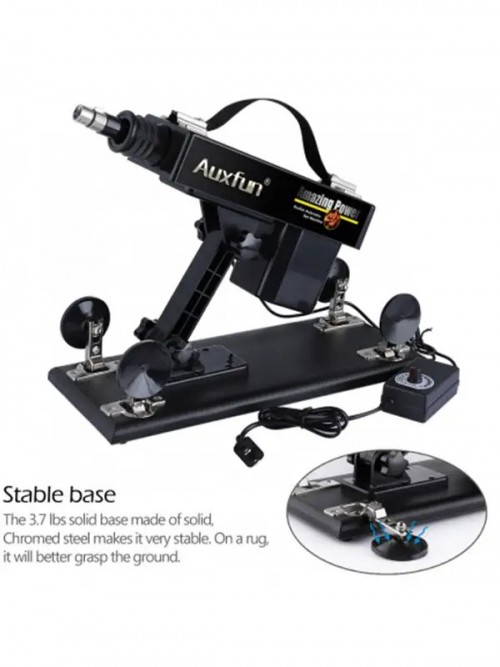 Auxfun Seks Makinesi 3XLR Vantuz Adaptörlü 4