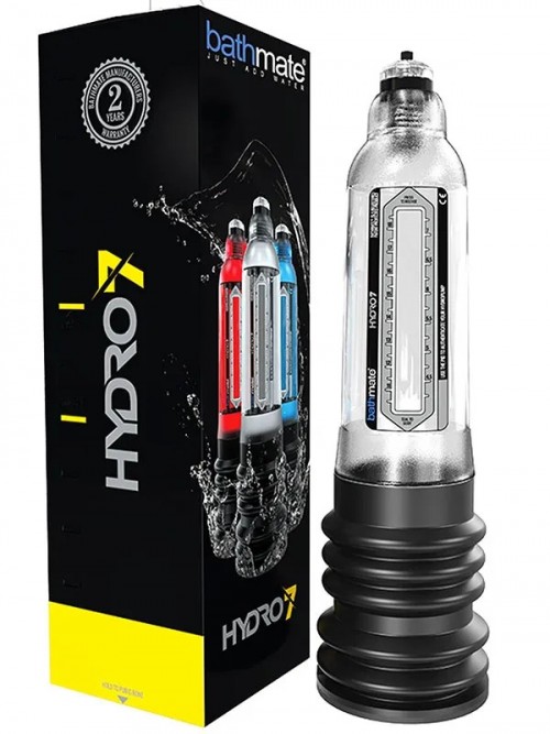 Bathmate HYDRO 7 Şeffaf Pompa Askı Hediyeli