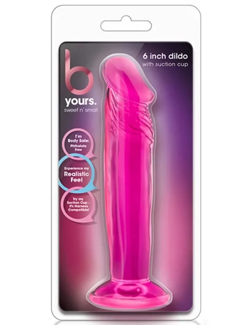 B Yours Sweet’n Hard 6 Anal Dildo 15 cm Pembe 3