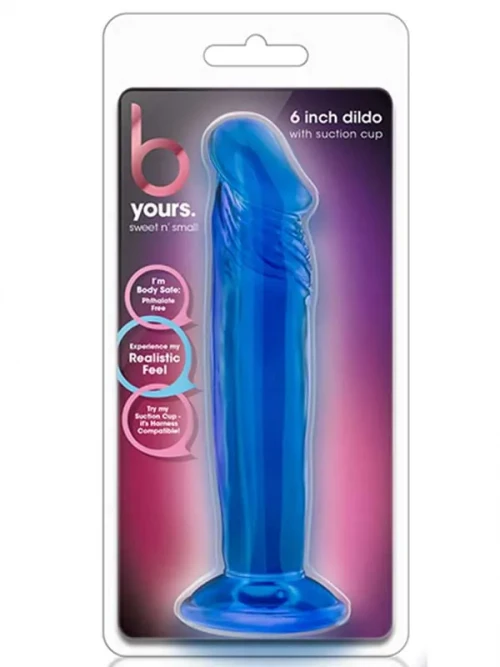 B Yours Sweet’n Hard 6 Anal Dildo 15 cm Mavi 6