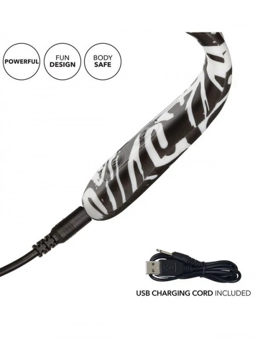 CalExotics Hype FlexiWand Ultra Esnek Şarjlı Vibratör 14 cm 3