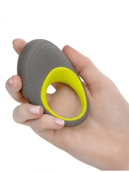 CalExotics Link Up Edge Şarjlı Penis Halkası 2