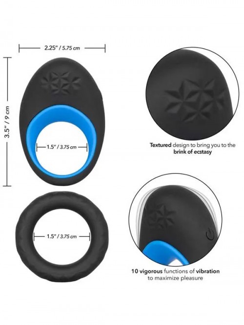 CalExotics Link Up Max Şarjlı Penis Halkası 2