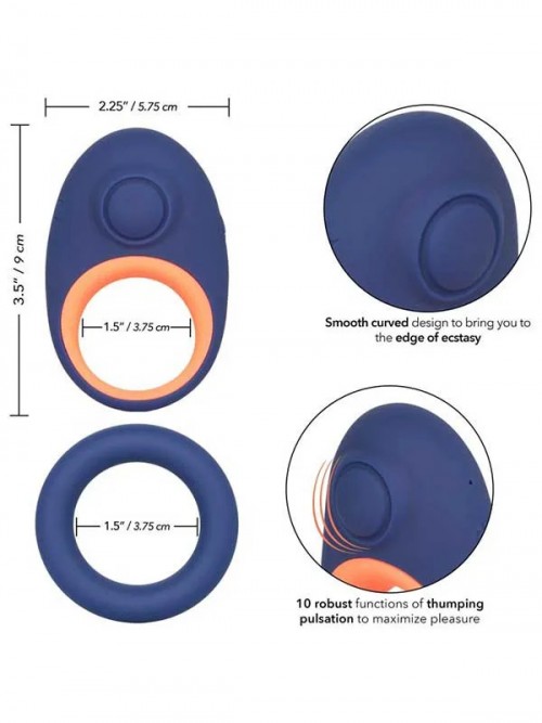 CalExotics Link Up Verge Şarjlı Penis Halkası 2