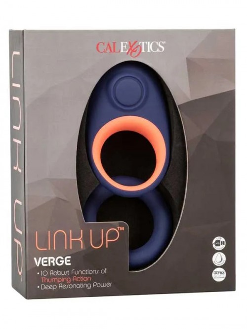 CalExotics Link Up Verge Şarjlı Penis Halkası 6