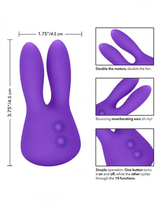 CalExotics Marvelous Bunny Orgazm Vibratörü 3