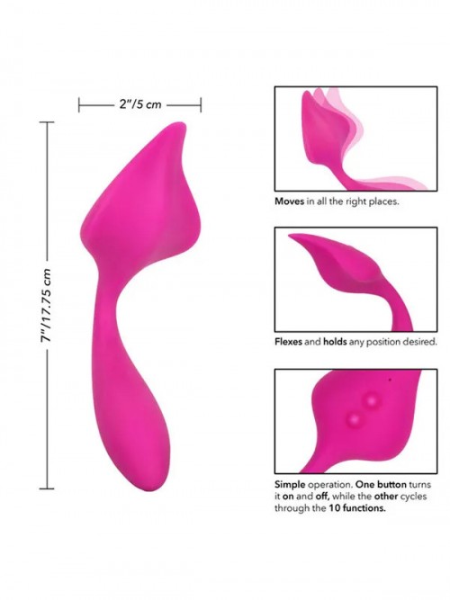 CalExotics Marvelous Lover Giyilebilir Şarjlı Masaj ve Orgazm Vibratörü 5