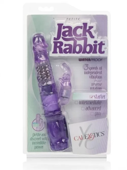 CalExotics Petite Jack Rabbit Vibratör Mor 5