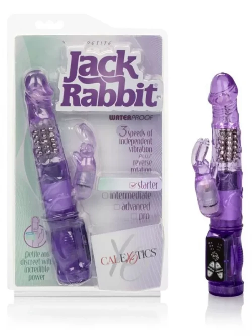 CalExotics Petite Jack Rabbit Vibratör Mor 4