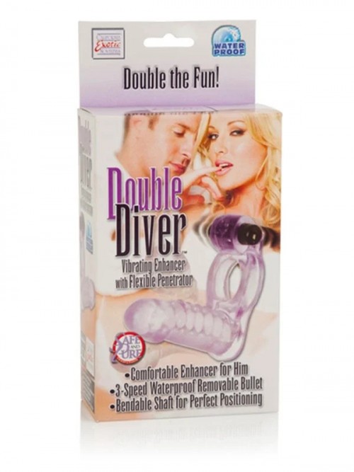 California Excotic Double Diver Titreşimli Halka 5