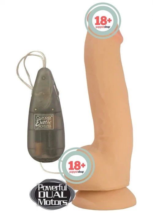 California Exotic Max Titreşimli Realistik Penis