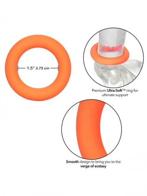 Link Up Ultra-Soft Verge Penis Halkası Turuncu 3