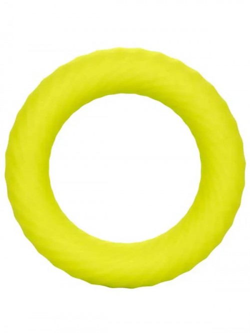 CalExotics Link Up Ultra-Soft Edge Penis Halkası Yeşil 2