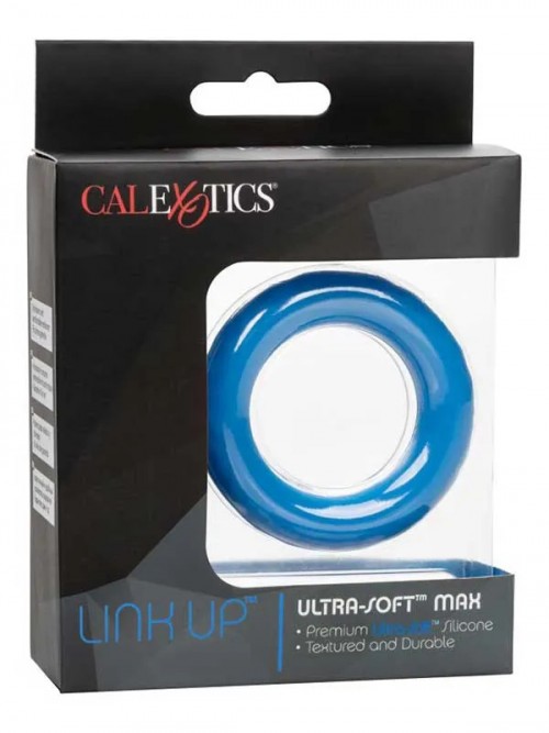 CalExotics Link Up Ultra-Soft Penis Halkası Mavi 2