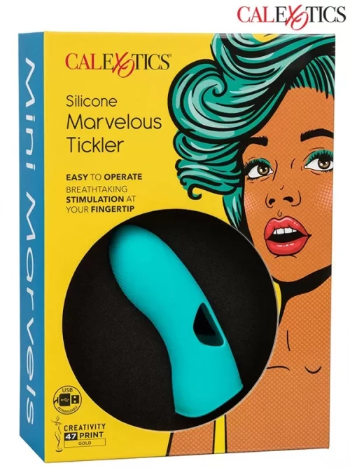 CalExotics Marvelous Tickler Şarjlı Parmak Vibratörü 6