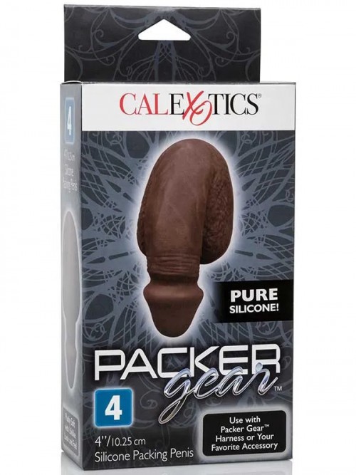 CalExotics Packer Gear Pure Silikon Packing Penis Siyah 10.25 cm 6