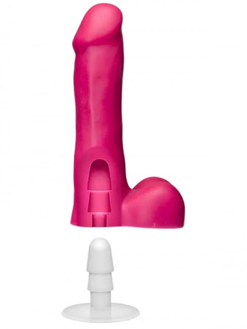 American Pop! Icon Slim 6″ Vac-U-Lock Özellikli Realistik Dildo 16.5 cm 3