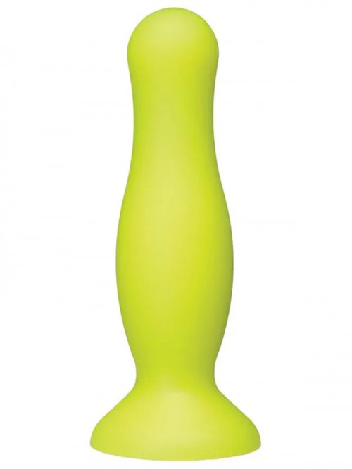 American Pop! Mode 4.5″ Silikon Anal Plug 11.5 cm Sarı