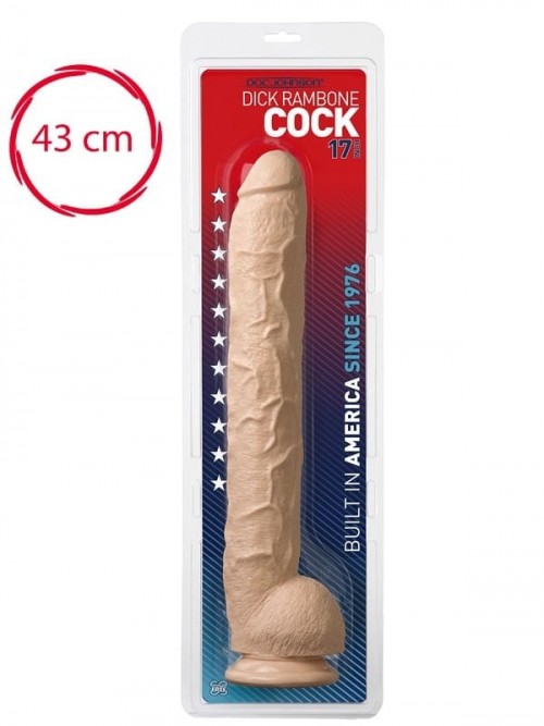 Doc Johnson Dick Rambone Vantuzlu Penis 43 cm 2