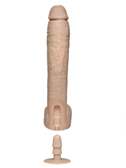 Doc Johnson 31 cm Vac-U-Lock Uyumlu Naturel Realistik Dong 2