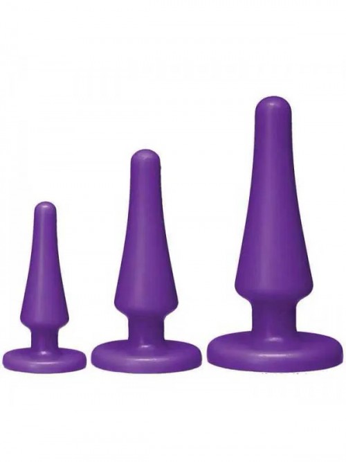 Doc Johnson Launch! Anal Başlangıç Seti Mor