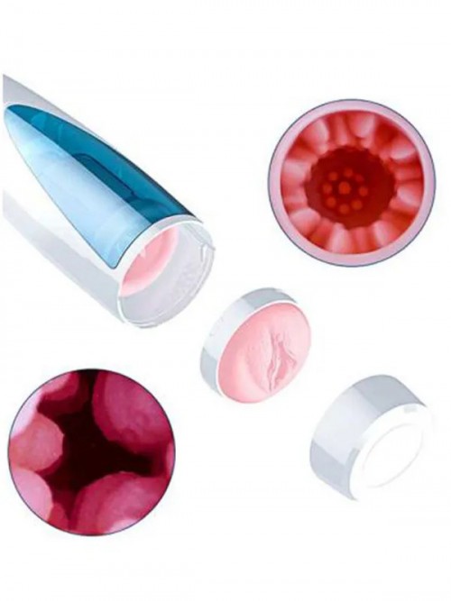 FoxShow M10 İleri Geri ve Dönme Hareketli Şarjlı Mastürbatör 4