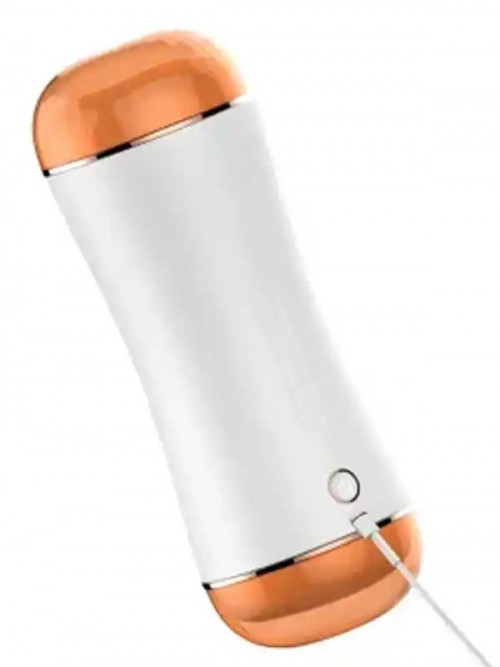 FoxShow S2 Titreşimli Şarjlı Vajinal ve Oral Çift Taraflı Mastürbatör 3