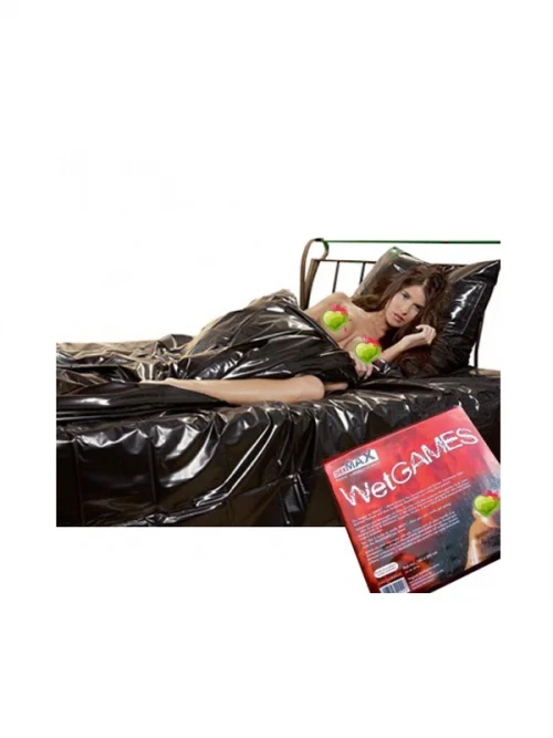 Wetgames Sex Latex Yatak Örtüsü 180 x 220 cm 4