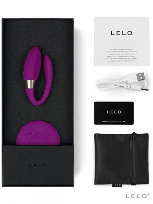 Lelo Tiani 2 Design Edition Deep Rose Çiftlere Özel Vibratör 5