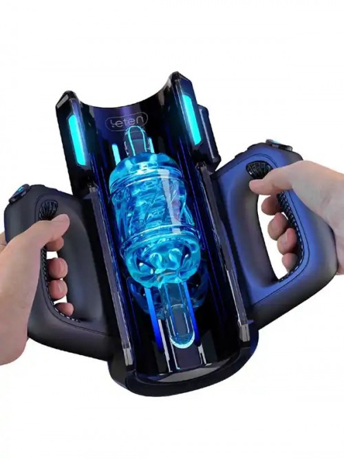 Leten Rocket Thrusting-Pro Yüksek Hızlı Otomatik Sesli Şarjlı Mastürbatör 5