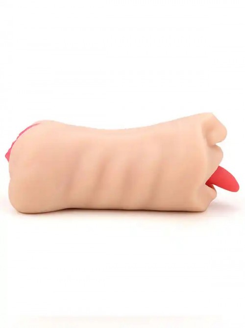 Krystal Ağız ve Vajina Girişli Çift Taraflı Gerçekçi Mastürbatör 3