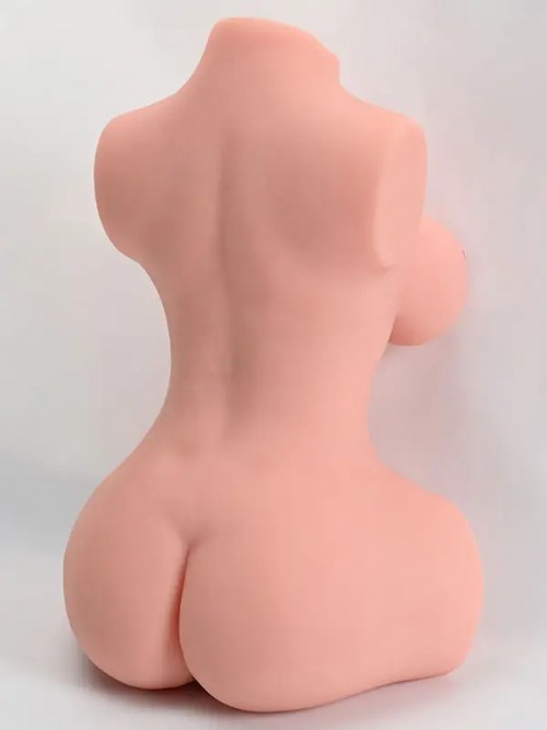 Mica Titreşimli Şarjlı Sesli Emme Fonksiyonlu Torso Vücut Mastürbatör 5.3 kg Ek Resim