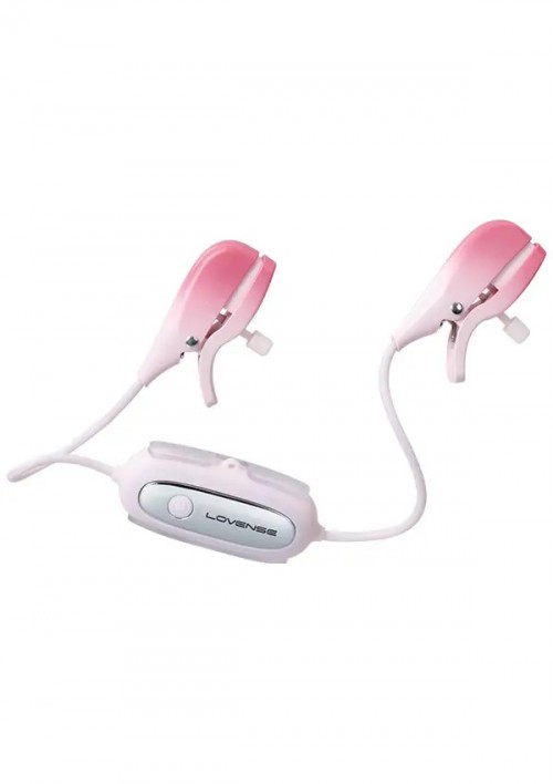 Lovense Gemini Titreşimli ve Telefon Kontrollü Meme Kelepçeleri 6