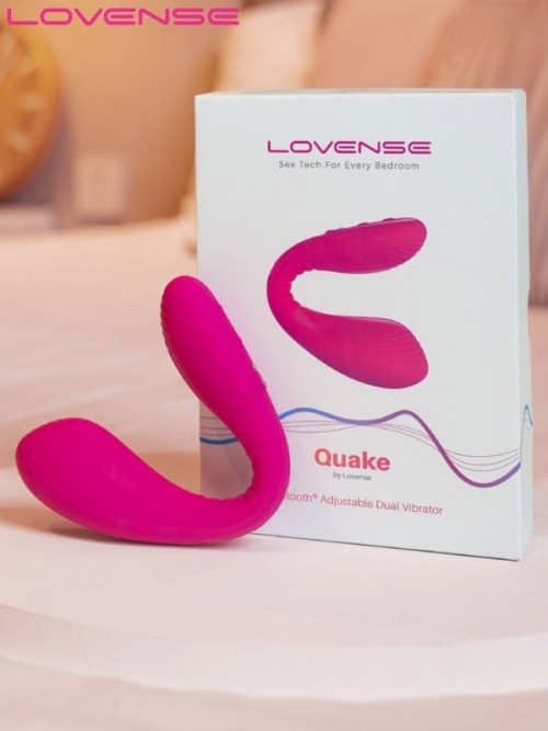 Lovense Dolce Çiftler için Ayarlanabilir Telefon Kontrollü Vibratör 4