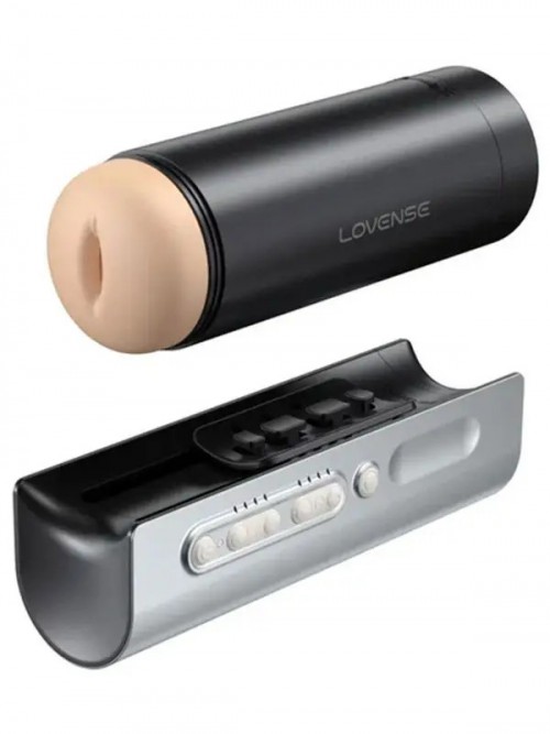 Lovense Solace Pro AI Destekli Telefon Kontrollü İleri Geri Hareketli Mastürbatör 6