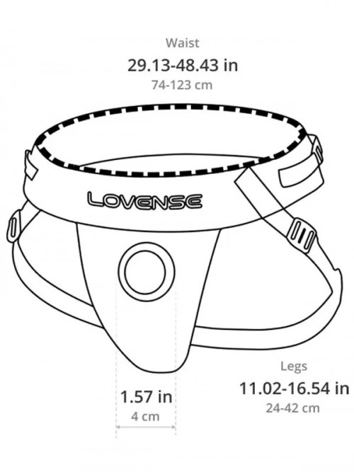 Lovense Dildo Strap-on Harness Askısız Kemer 4