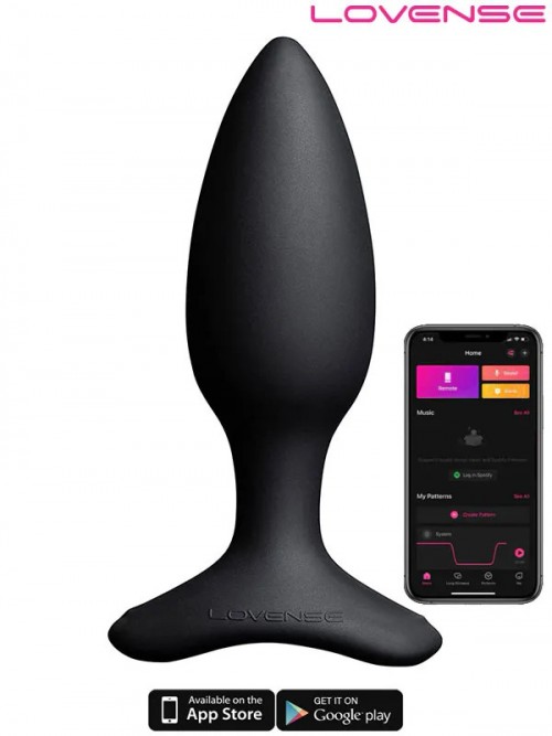Lovense HUSH 2 Telefon ve Bluetooth Kontrollü Anal Plug 1.5″