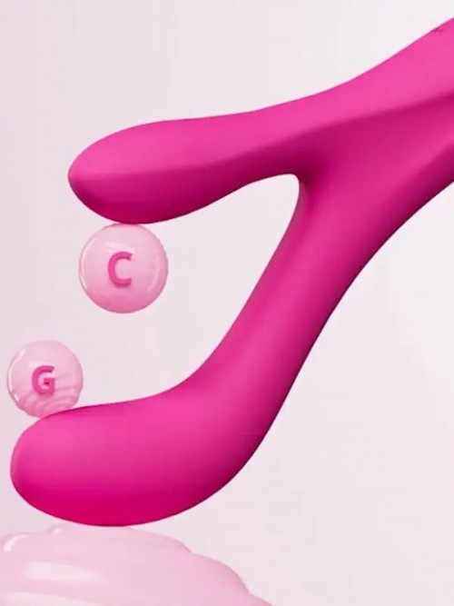 Lovense Osci 3 Telefon Kontrollü Klitoris ve G Noktası için Isıtmalı Tavşan Vibratörü 6