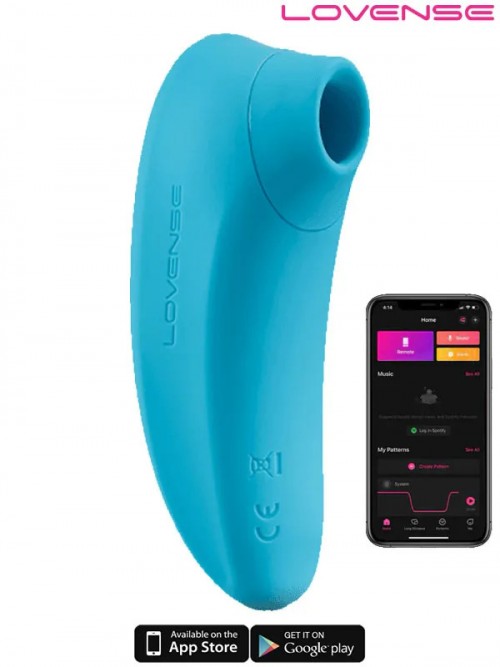Lovense Tenera App Controlled Clit Sucking Klitoris Emme Oyuncağı