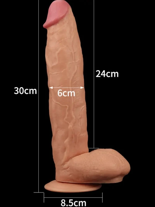 Legendary King Sized Realistik Gerçekci Dildo 28 cm 3