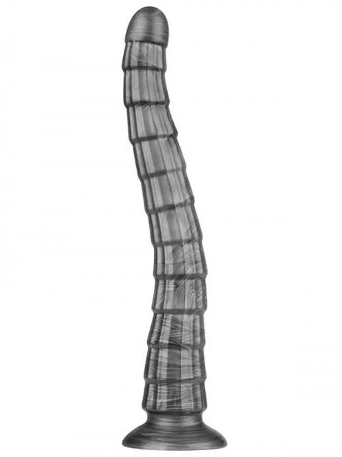 Lovetoy 14.5” King Sized Vibrating Vibrax Slider Titreşimli Şarjlı Anal Dildo 37cm