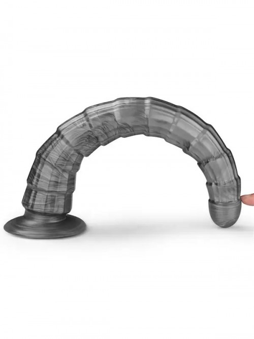 Lovetoy 14.5” King Sized Vibrating Vibrax Slider Titreşimli Şarjlı Anal Dildo 37cm 4