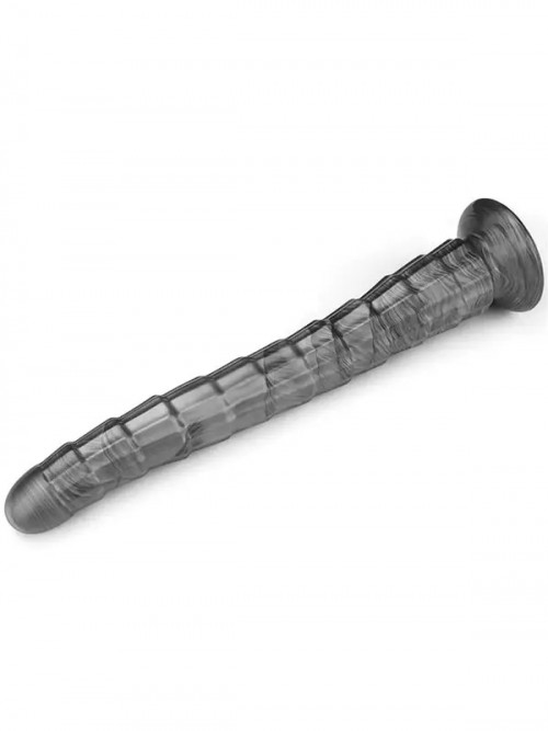 Lovetoy 14.5” King Sized Vibrating Vibrax Slider Titreşimli Şarjlı Anal Dildo 37cm Ek Resim