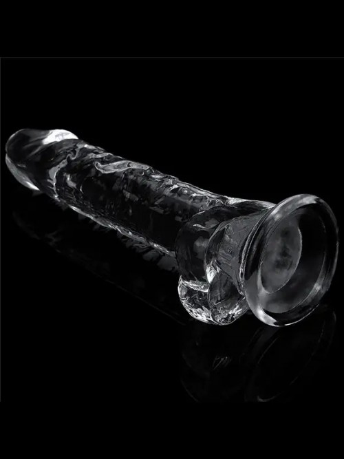 LoveToy 7.5” Flawless Clear Dildo Esnek Jel Dildo 19 cm 6