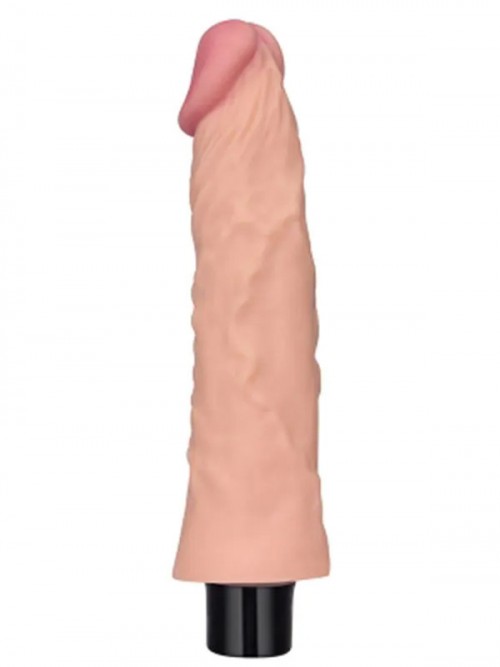 Lovetoy 8″ REAL SOFTEE Titreşimli Et Dokusunda Vibratör 20 cm 5