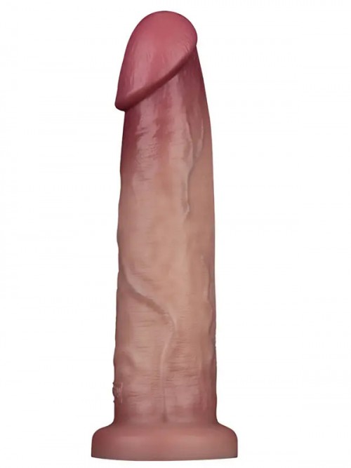 Lovetoy 9” Sliding Skin Pro II Dual Layer Silicone Dong 22.7cm 3