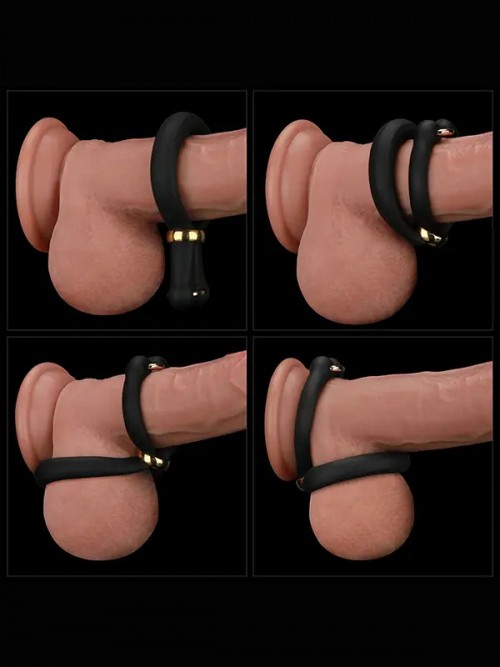 LoveToy Pinnacle Pro Anyfit Stretcher Esnek Penis ve Testis Halkası 3