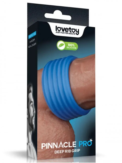 LoveToy Pinnacle Pro Deep Rib Grip Ring Halka Ek Resim