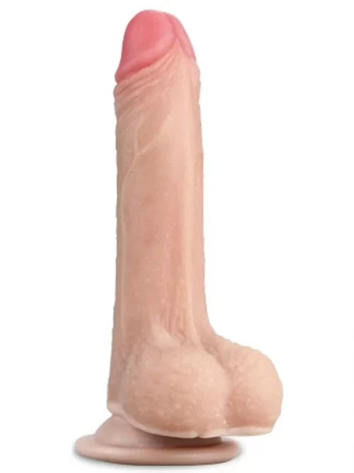 LoveToy Sliding Çift Katmanlı Realistik Dildo 17.5 cm 2